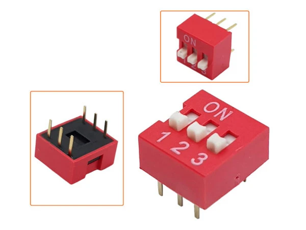 Công tắc DIP Switch đỏ 3P