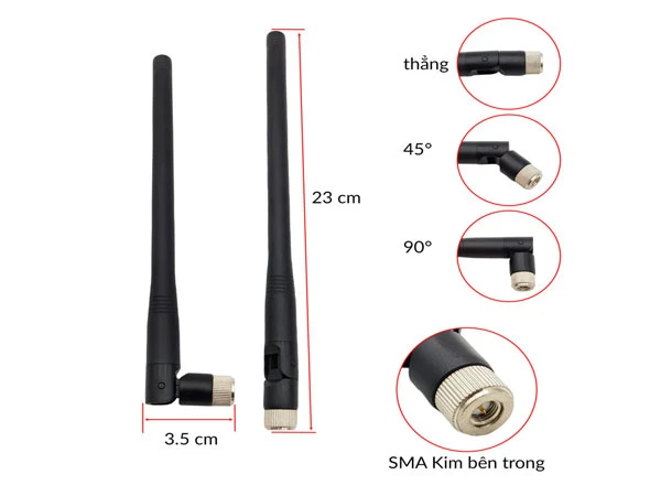 Anten WiFi 4G RF Lora 433Mhz 315 Mhz 8dBi